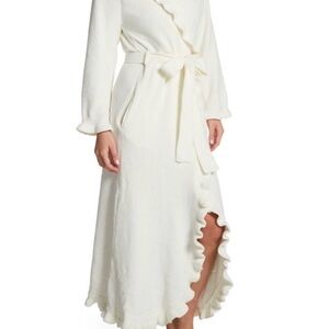 NEW Chenille Ruffled Robe